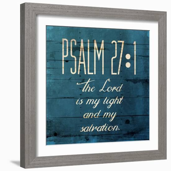 My Salvation Clean-Jace Grey-Framed Art Print