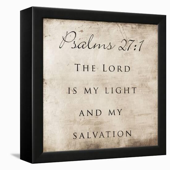 My Salvation-Jace Grey-Framed Stretched Canvas