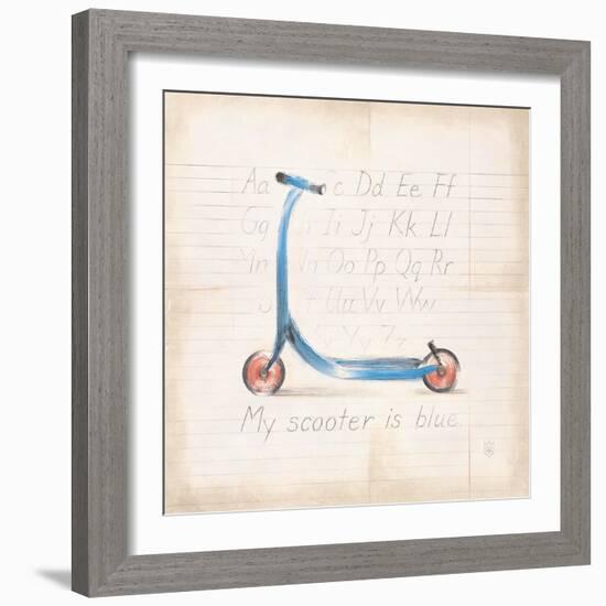 My Scooter-Lauren Hamilton-Framed Art Print