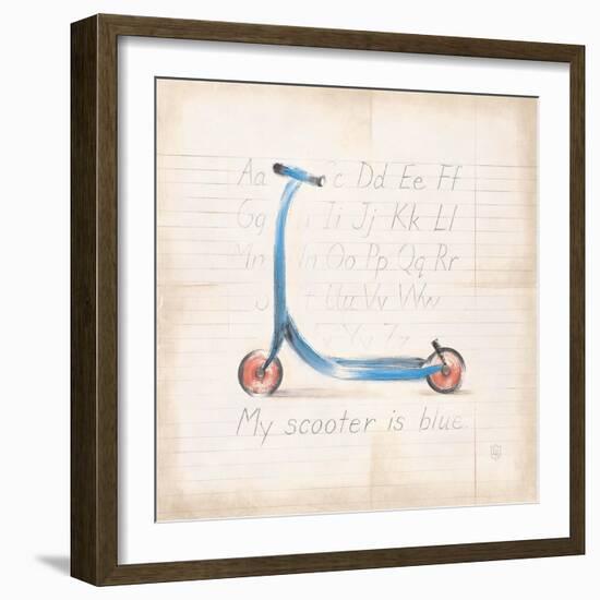 My Scooter-Lauren Hamilton-Framed Art Print