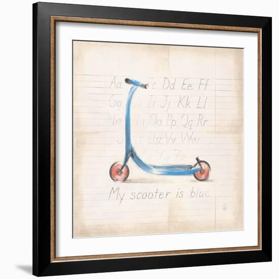 My Scooter-Lauren Hamilton-Framed Art Print