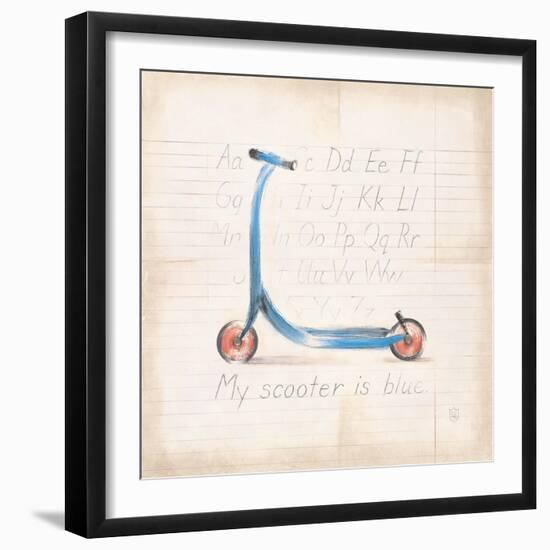 My Scooter-Lauren Hamilton-Framed Art Print