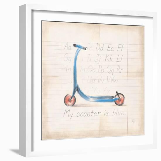 My Scooter-Lauren Hamilton-Framed Art Print