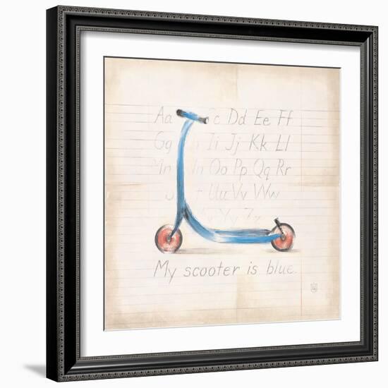 My Scooter-Lauren Hamilton-Framed Art Print