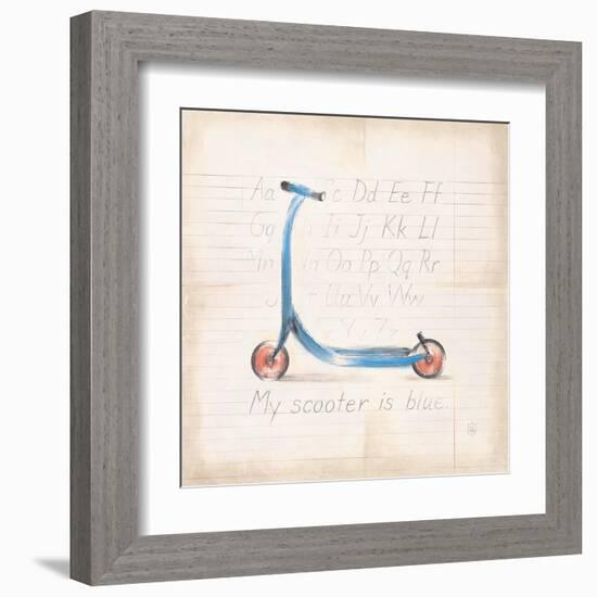 My Scooter-Lauren Hamilton-Framed Art Print