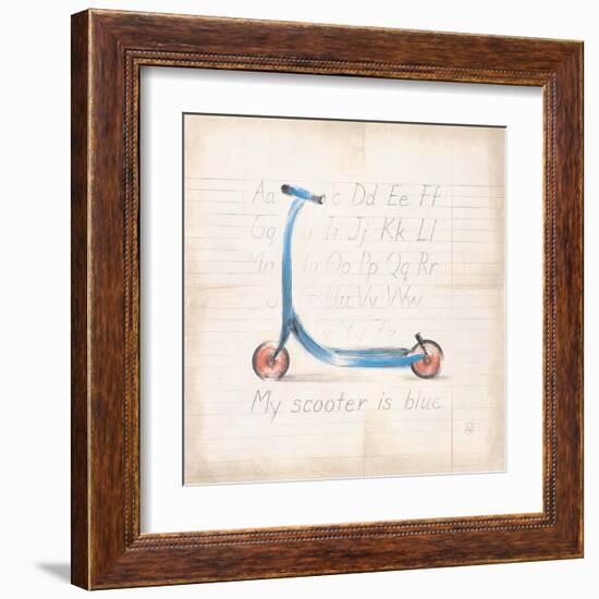 My Scooter-Lauren Hamilton-Framed Art Print