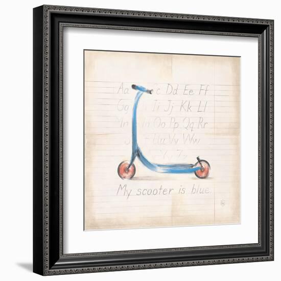 My Scooter-Lauren Hamilton-Framed Art Print