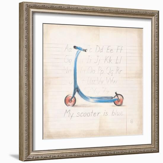 My Scooter-Lauren Hamilton-Framed Premium Giclee Print