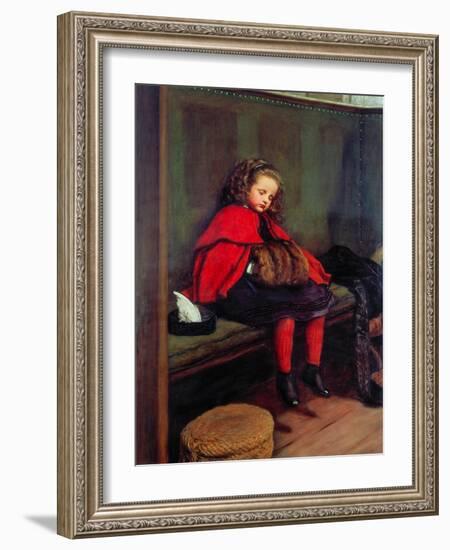 My Second Sermon, 1864-John Everett Millais-Framed Giclee Print