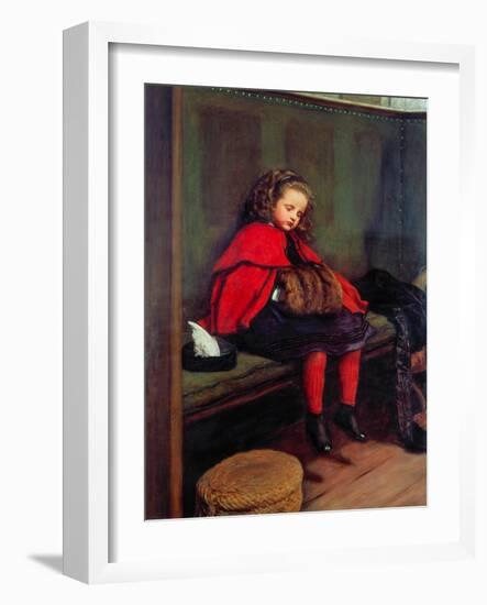 My Second Sermon, 1864-John Everett Millais-Framed Giclee Print