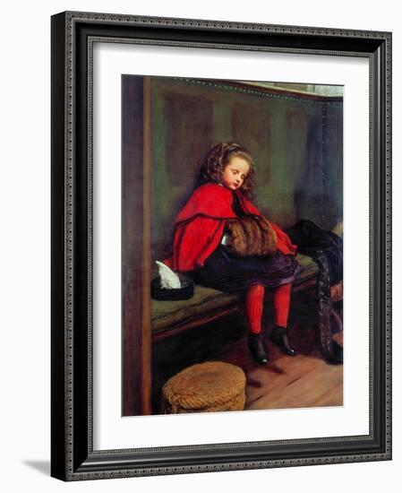 My Second Sermon, 1864-John Everett Millais-Framed Giclee Print