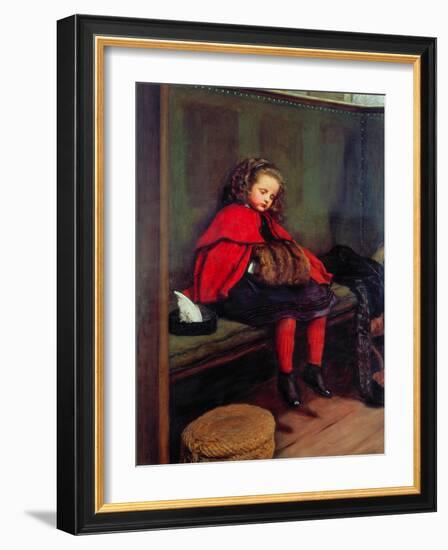 My Second Sermon, 1864-John Everett Millais-Framed Giclee Print