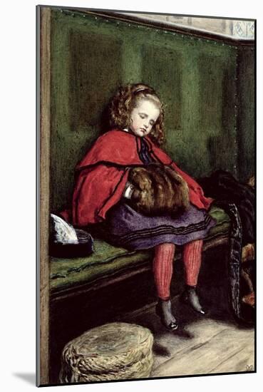 My Second Sermon-John Everett Millais-Mounted Giclee Print