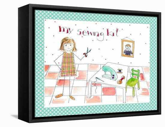 My Sewing Kit-Effie Zafiropoulou-Framed Premier Image Canvas