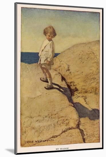 My Shadow by Robert Louis Stevenson-Jessie Willcox-Smith-Mounted Photographic Print