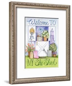 My She Shed-Kathleen Parr McKenna-Framed Art Print