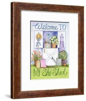 My She Shed-Kathleen Parr McKenna-Framed Art Print