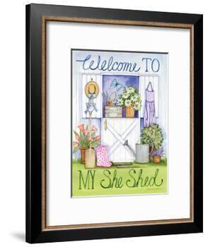 My She Shed-Kathleen Parr McKenna-Framed Art Print