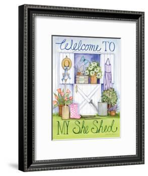 My She Shed-Kathleen Parr McKenna-Framed Art Print