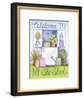 My She Shed-Kathleen Parr McKenna-Framed Art Print