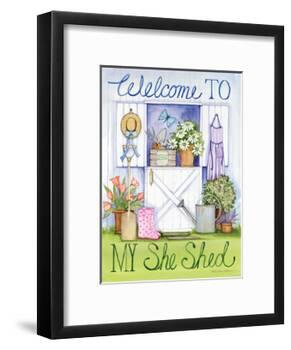 My She Shed-Kathleen Parr McKenna-Framed Art Print