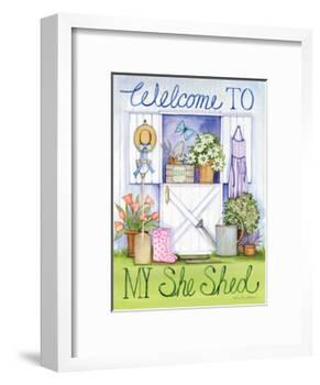 My She Shed-Kathleen Parr McKenna-Framed Art Print