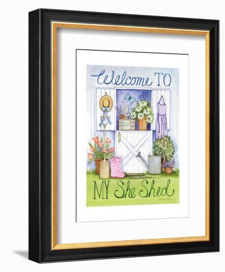 My She Shed-Kathleen Parr McKenna-Framed Art Print