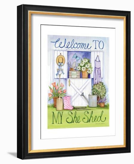 My She Shed-Kathleen Parr McKenna-Framed Art Print