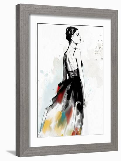 My Sketch 3-Kimberly Allen-Framed Art Print