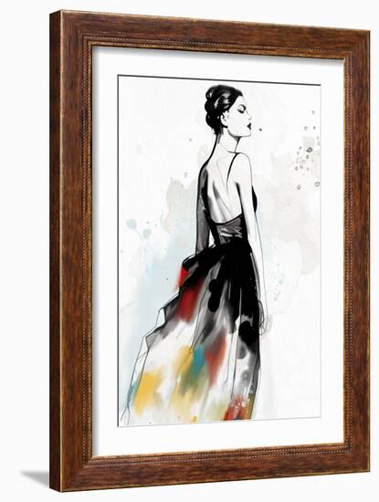 My Sketch 3-Kimberly Allen-Framed Art Print