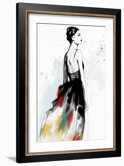 My Sketch 3-Kimberly Allen-Framed Art Print