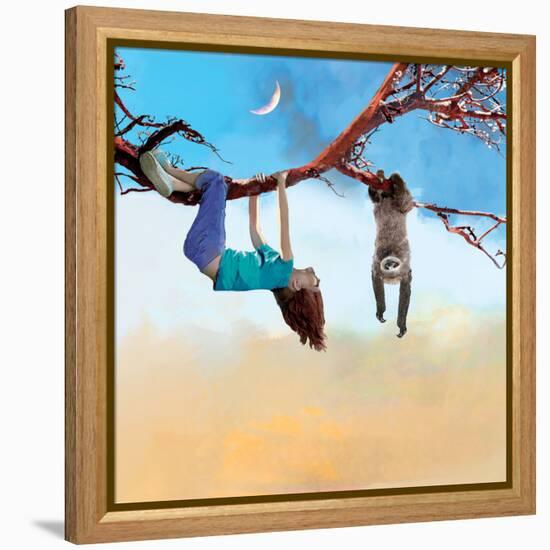 My Sloth Friend-Nancy Tillman-Framed Stretched Canvas