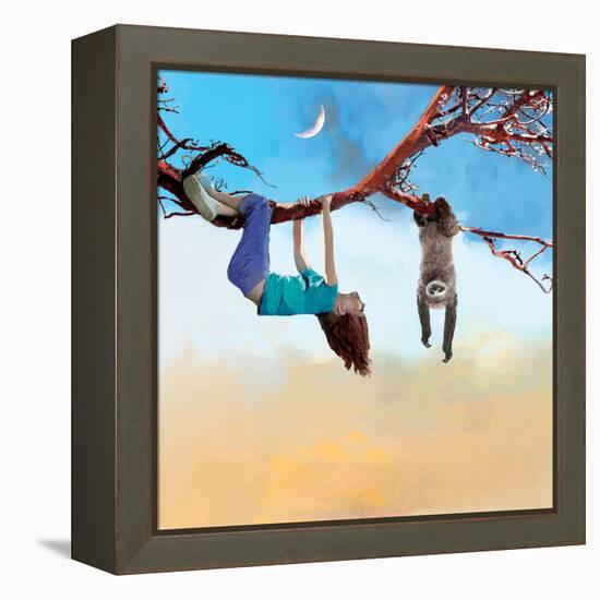 My Sloth Friend-Nancy Tillman-Framed Stretched Canvas