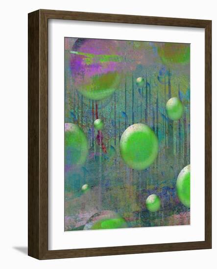 My Solar System II-Ricki Mountain-Framed Art Print