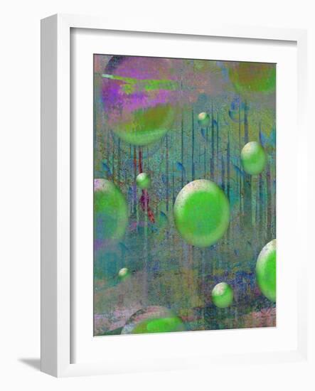 My Solar System II-Ricki Mountain-Framed Art Print