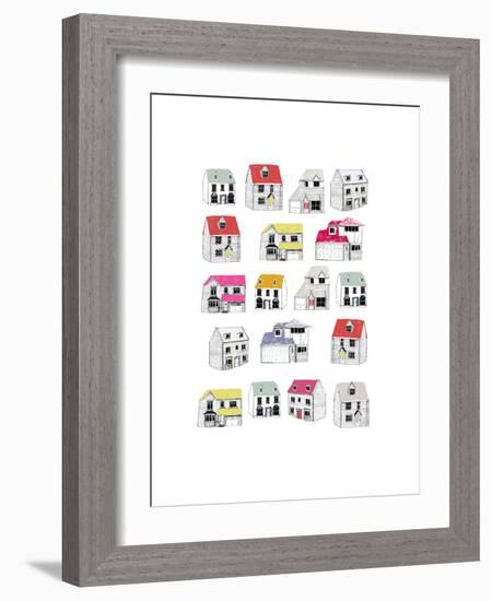 My Street-Hanna Melin-Framed Giclee Print