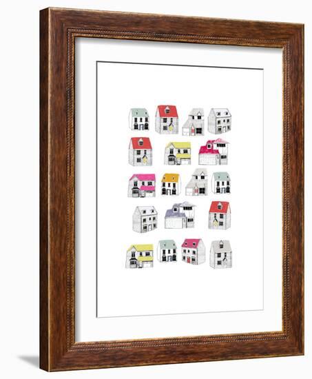 My Street-Hanna Melin-Framed Giclee Print