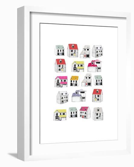 My Street-Hanna Melin-Framed Giclee Print