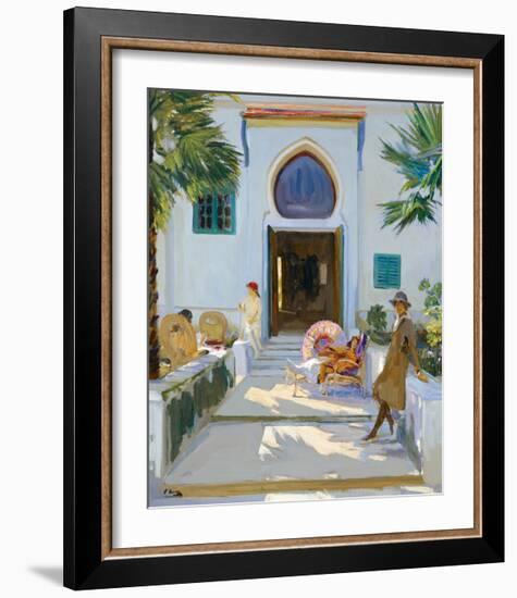My Studio Door, Tangier-Sir John Lavery-Framed Premium Giclee Print