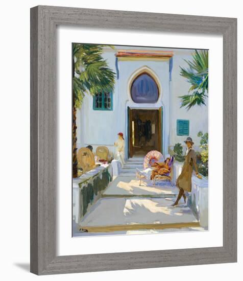 My Studio Door, Tangier-Sir John Lavery-Framed Premium Giclee Print