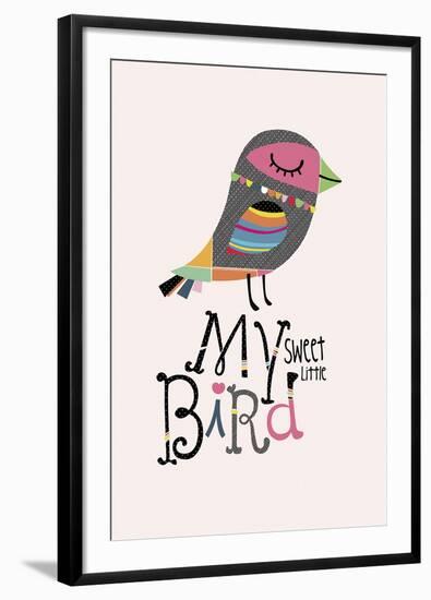 My Sweet Little Bird-Sophie Ledesma-Framed Giclee Print