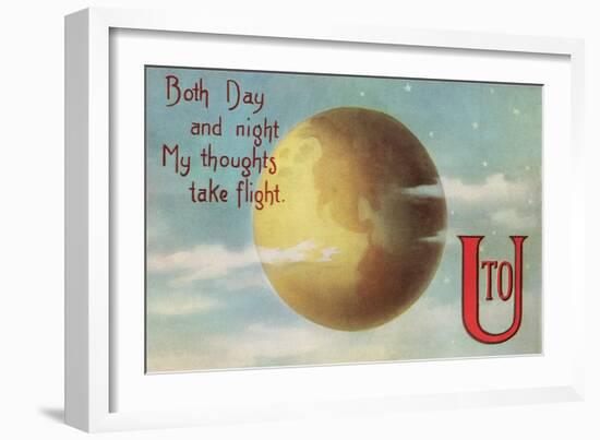 My Thoughts Take Flight-null-Framed Art Print