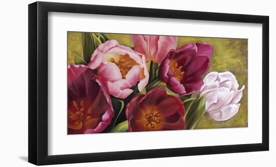 My Tulips-Jenny Thomlinson-Framed Art Print