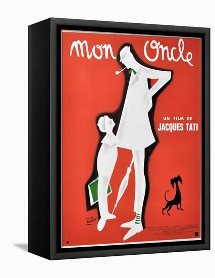 My Uncle, 1958, "Mon Oncle" Directed by Jacques Tati-null-Framed Premier Image Canvas