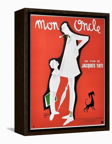 My Uncle, 1958, "Mon Oncle" Directed by Jacques Tati-null-Framed Premier Image Canvas