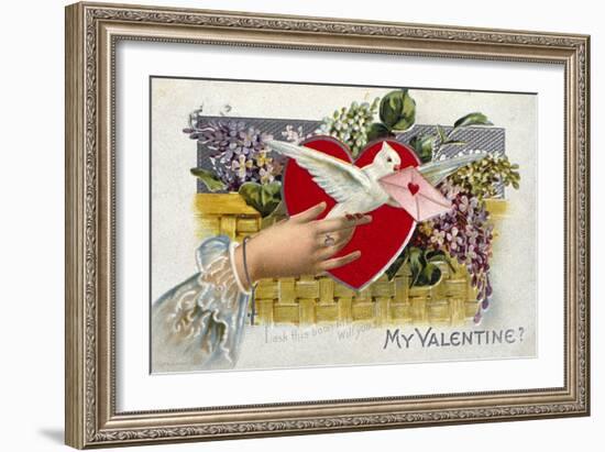 My Valentine-null-Framed Giclee Print