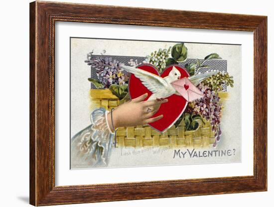 My Valentine-null-Framed Giclee Print