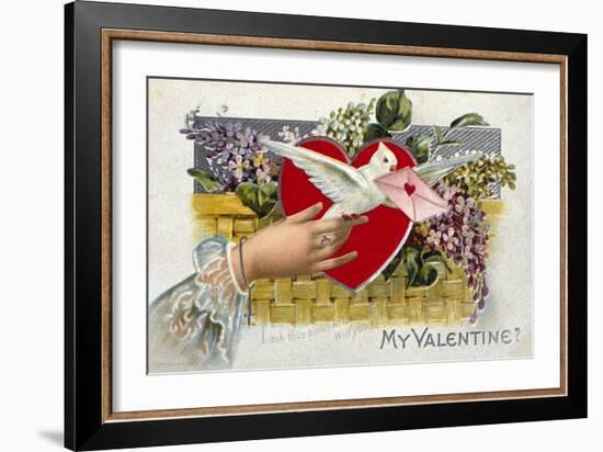 My Valentine-null-Framed Giclee Print