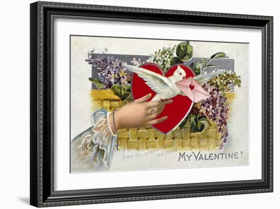 My Valentine-null-Framed Giclee Print