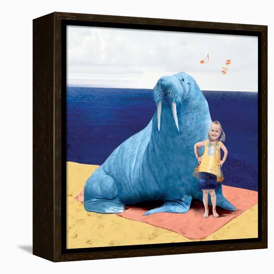 My Walrus Friend-Nancy Tillman-Framed Stretched Canvas